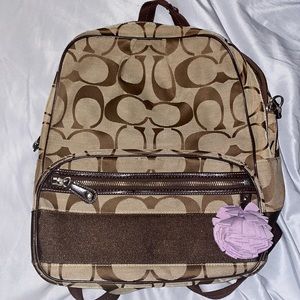 🌞COACH logo backpack🌞